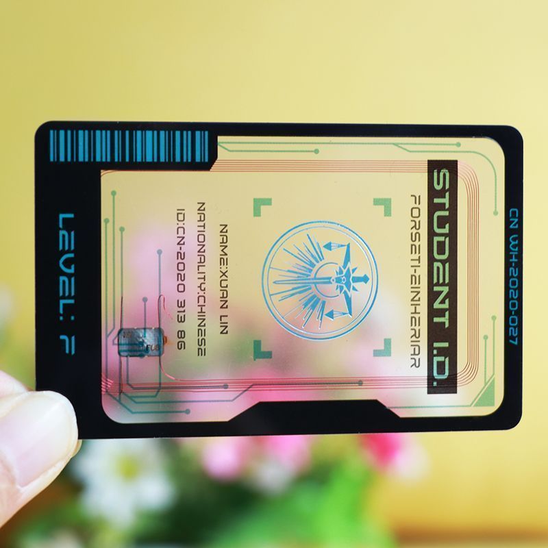RFID透明芯片卡定製