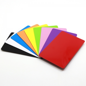 個性化彩色PVC卡定製 紅黃藍綠紫粉紅橙色RFID芯片卡生產印刷廠家
